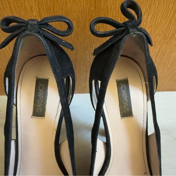 JOAN & DAVID • Dajora Black High Heels - Size 7.5 - Picture 7 of 12